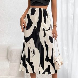 Shein Abstract Skirt